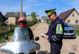 В Поставах прошёл совместный рейд инспекторов ГАИ и корреспондента "ПК"