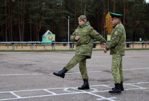 Матвей Гутор из аг. Юньки рассказал, как ему служится в Сморгонской пограничной группе