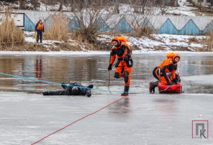 Фото- и видеорепортаж: Поставский РОЧС и ОСВОД провели совместные учения по спасению утопающего